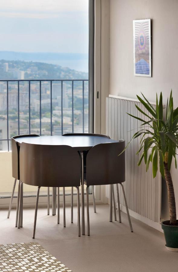 Appartement Panoramic View Of Marseille For Two Extérieur photo